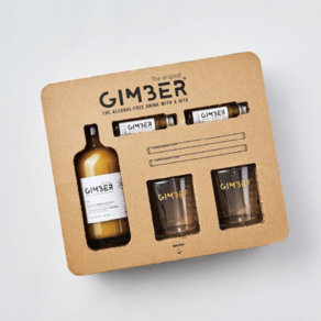 GIMBER 짐버 브라운 선물세트, 500ml, 1개