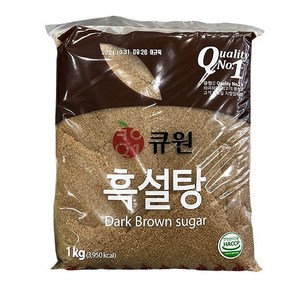 큐원 큐원 흑설탕, 1개, 1kg