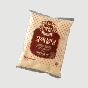 백설 갈색설탕 달콤한 (중백당) 1kg