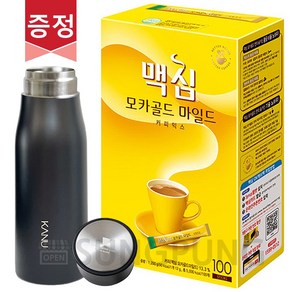 맥심모카골드 커피믹스 100T + 바스크텀블러