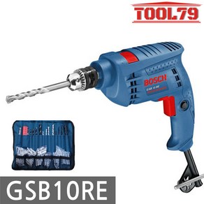 보쉬 GSB10RE 100PCS포함 500W 전기 해머드릴, 1개