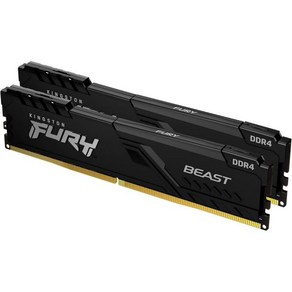 컴퓨터 메모리 정품 DDR RAM 킹스턴 퓨리 비스트 128GB (4x32GB) 3600MT/s DDR4 CL18 데스크탑 키트 4개  적외선 동기화 인텔 XMP AMD 라이, 3600MHz_64GB (2x32GB)