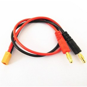 (당일발송)AM-9015 XT30 to Banana Plug Chage 충전 케이블, 1개