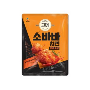 고메 소바바치킨 양념치킨순살 즉석조리 400g x 4개