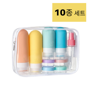 공병 10종세트여행용 소분 휴대용 화장품 용기 샴푸 닥터보틀 휴대용샴푸통 튜브용기 샴푸통, 1세트, 10pcs