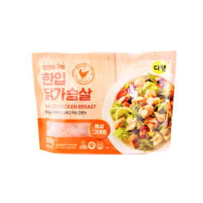 오븐에구운 한입 닭가슴살 다향 500g, 1개, 단품