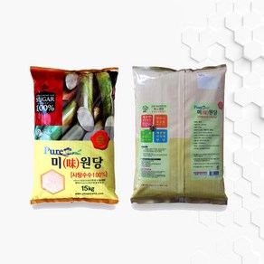 사탕수수원당 비정제원당 고급설탕 피비에스 PBS 15kg, 1