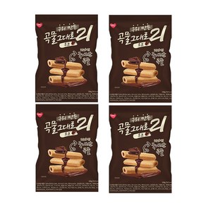 구워만든 곡물그대로 21 크리스피롤 초코맛, 4개, 150g