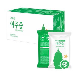 [흙의미학] 담양 여주즙 2박스 (100ml x 60팩), 3L, 2개