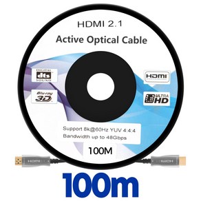 넥스트유 HDMI to HDMI 2.1v 8K 광 모니터케이블 NEXT-7100HAOC-8K