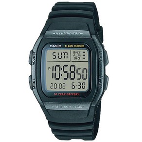 정품 카시오 CASIO W-96H-1B 전자 스포츠 군인 군용 군인선물 시계