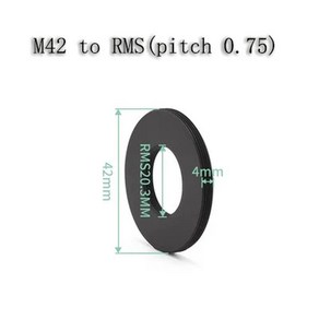 대물 어댑터 링 라이카 미투토요 올림푸스 현미경용 M25 M26 M27 M32 M39 M42 RMS