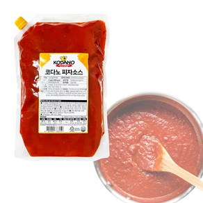 달디단마켓 코다노 피자소스 2kg 토마토페이스트 토마토소스 파스타