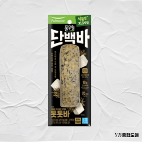 풀무원 식물성 지구식단 톳톳바 단백바 75g, 4개