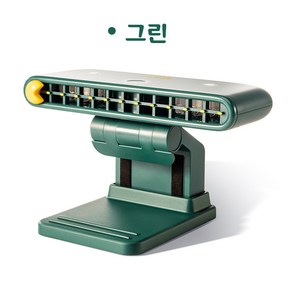 couyo 탁상 집게 양용 선풍기 USB 휴대용 선풍기 사무실 선풍기 PC 클립 데스크톱 클립 선풍기, 그린