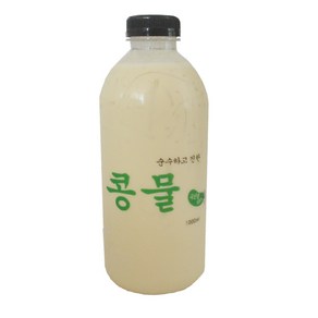 맷돌로 갈아만든 우뭇콩물 1000ml x 2개/국산콩사용, 2개, 100ml