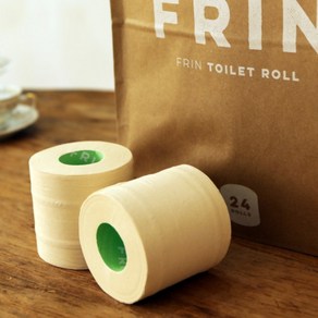 먼지줄인 대나무3겹 프린 화장지 FRIN TOILET ROLL (104mm X 31m X 24olls), 24개입, 1개