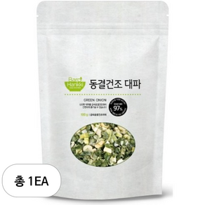 바로한끼 동결건조 대파, 100g, 1개