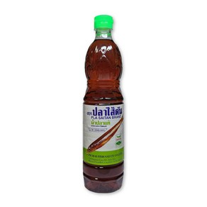 태국 PLA SAITAN 멸치 남플라 피쉬 소스 700ml 엔쵸비/ Anchovy FISH SAUCE NAM PLA