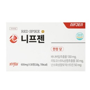 니프젠 스파이크 프리미엄 30000mg, 1개