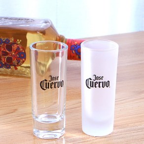 호세쿠엘보 JOSE CUERVO 데킬라 더블 슬래머 글라스 투샷잔