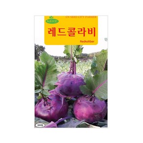 (CN) 레드콜라비 씨앗 (300립), 1개