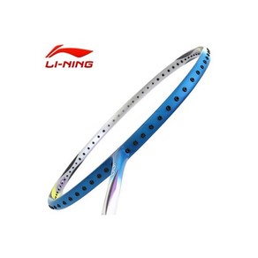 [Li-Ning] 리닝 라켓 WINDSTORM CODE 100 블루 (AYPK152-4), 트라이온 파워필101(고반발력/단단함/경쾌한타구감), 28 파운드, 1개