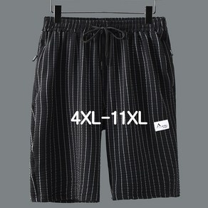 남자 반팔 셔츠 4XL-11XL 반바지 빅사이즈 스트라이트 스포츠 케주얼 시원한 반바지 아이스 실크