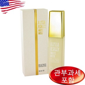 알리샤 애슐리 화이트 머스크 EDT 100ml 여성, 1개