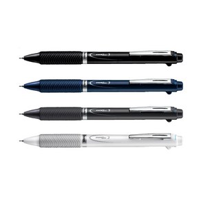 [PENTEL] 펜텔 에너겔 3색볼펜 0.5mm, 다크그레이