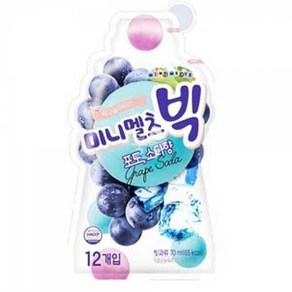 미니멜츠빅 포도 소다향 24입, 24개, 70ml