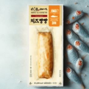 고래사 어묵 밀가루없는 치즈빵빵 외 13종, 80g, 1개