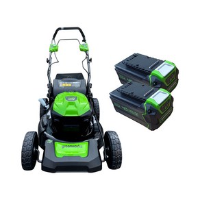 그린웍스 G-MAX 40V 충전 자주식(자동) 잔디깍기 2PACK 5.0Ah, [자동] 충전 잔디깎기 2PACK 5.0Ah, 2개