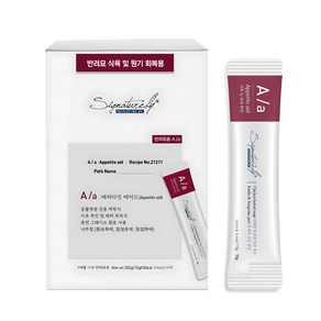 시그니처바이 고양이 스틱 에이에이 처방보조, 식욕회복, 300g, 1개