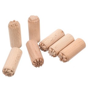 점토 스탬프 플래너 스크랩북 용품 콘크리트 손 조각 핸들 도자기, 01 As Shown 7pcs
