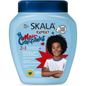 일본직발송 6. SKALA(스칼라) SKALA EXPERT #MAISCRESPINHOS 스칼라 전문가 남성용 곱슬 헤어 헤어 트리트, One Size, One Colo, 1개