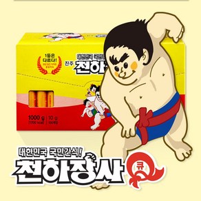 진주햄 천하장사Q 1000g (10gx100개입)