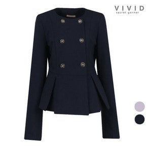 VIVID 여성 호시 더블 봄가을 정장 자켓