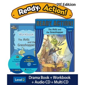 Ready Action Level 2: The Ants and the Gasshoppe SB+WB (with QR), A*List, Ready Action Level 2: The An.., Namju Choi Wight, Sunbo Woo..