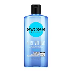 사이오스 SYOSS 퓨어 볼륨 샴푸 440ml, 1개