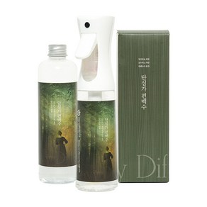 다비 조향사가 직접 만든 단심가 편백수 피톤치드 섬유탈취제 룸스프레이 진드기 퇴치 향균 베이크아웃 새집증후군, 1세트, 500ml