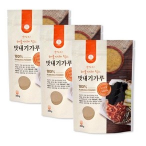 강고집 9가지 해물야채 믹스 맛내기가루, 200g, 3개