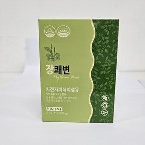 장쾌변 차전자피 식이섬유 6g x 30포, 1개, 180g