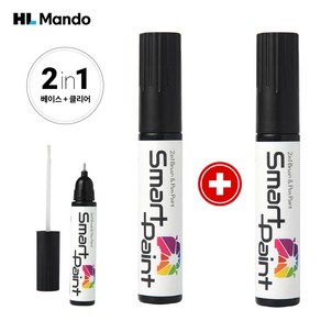 쉐보레 트랙스 크로스오버 GB0 모던블랙 페인트 붓펜 자동차 카 도색 차량용 +투명 Mando