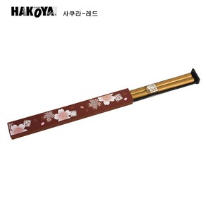 일본[HAKOYA]젓가락 케이스 셋트(사쿠라 모단매화)/전통 마사에기법 포첩칠기/고품격 디자인