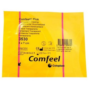 Coloplast 컴필 플러스 투명 33530 Comfeel Plus T 5x7cm 10개/팩