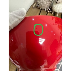스타우브 세라믹 오벌 10cm 28cm 보관 Oval 디쉬[라지] 러스틱터키 토마토, 컨실러 체리 18cm 가벼운 스크래치 트라코마, 1개