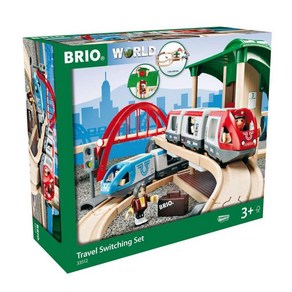 BRIO WORLD 42 3 ~ 33512 (브리오) 여행 레일 세트 [전 개] 대상 연령 세 (전동 차량, 1개