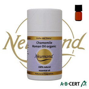 독일 노이몬트 캐모마일 로만 Chamomile Roman 공인 유기농 순수 에센셜오일 1ml - 38년 전통 독일산 수입완제품, 1개