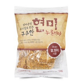 바른들식품 엄마손맛 우리쌀로 만든 구수한 현미누룽지야